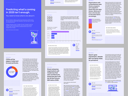 Analytics eBook by Susannah Franklin for ThoughtSpot on Dribbble