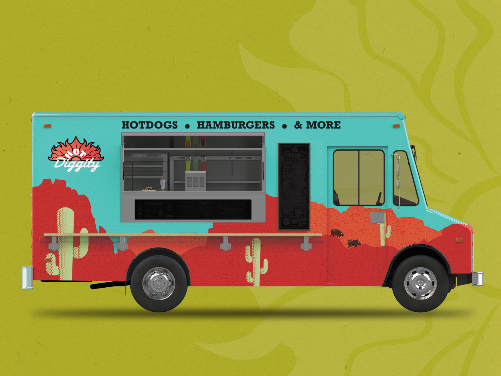 Food Truck Branding by Nyssa Iniguez on Dribbble