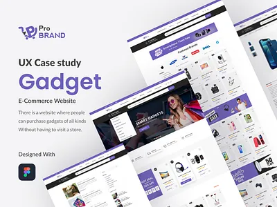 Proband - E-Commerce Website Case Study- Figma app creative design design e commerce website figma design landing page shahnajparvin77 ui ui design uiux uiux design