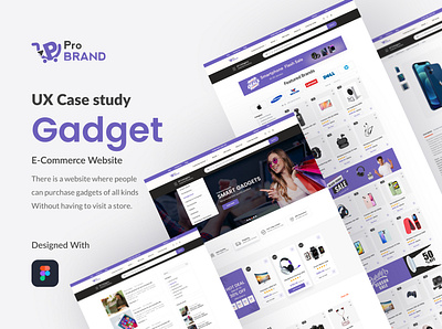 Proband - E-Commerce Website Case Study- Figma app creative design design e commerce website figma design landing page shahnajparvin77 ui ui design uiux uiux design