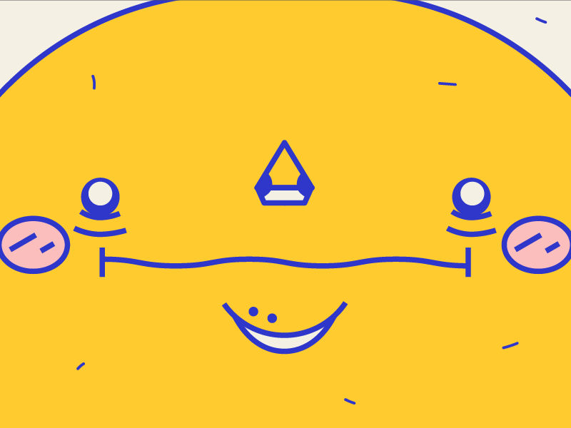 Me when I see el elotero🌽 happy modern color styleframe face illustration vector