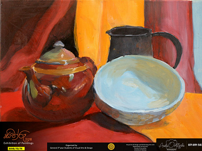 still life paintings oil paint