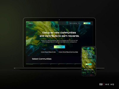 Web3 Landing Page 3d animation art challenges community crypto dark mode design discord gaming graphic design illustration join community landing page latest motion graphics ui uidesign ux web3