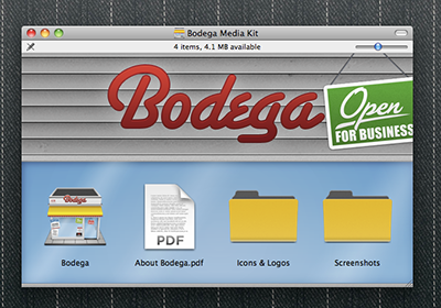 Bodega Media Kit bodega