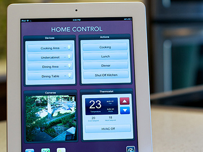 Home Control v0.1 home automation ui