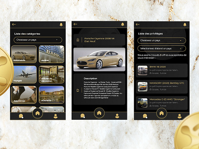 Luxury Personal Finance Apps YASA GOLD app finance finance app graphic design logo luxury luxuryappdesign ui