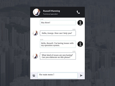 Direct messaging 017 challenge dailyui sketchapp ui ux