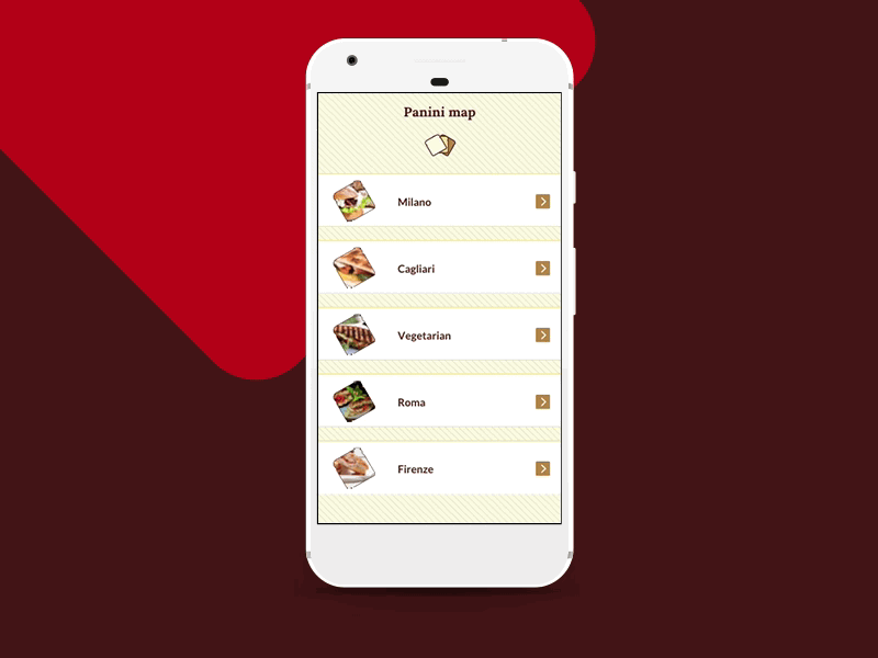 Restaurant menu application (animated prototype) 043 animated challenge dailyui menu prototype sketchapp ui ux