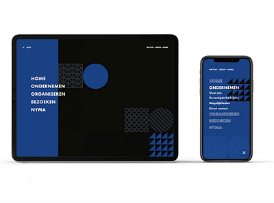 NYMA - UI branding design menu design ui webdesign