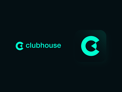 clubhouse logo brand design branding clubhouse design graphic logo socialmedia typography