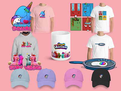 Crypto Unicorns // merch design graphic design merch