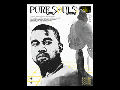 Kanye West // Pure Souls Artwork