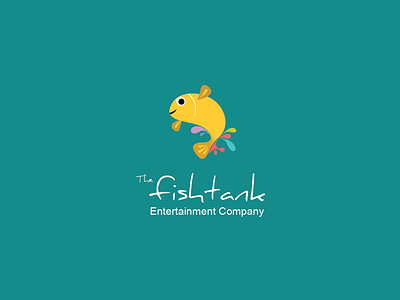 The Fishtank brand identity branding illustration logo