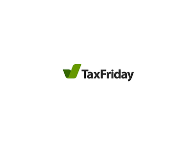 Tax Friday brand identity branding logo