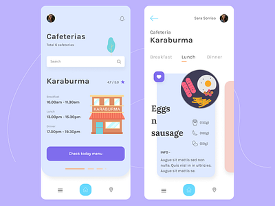 Student Cafeteria - Mobile App