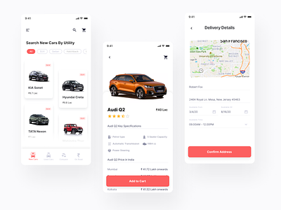 Car shopping App