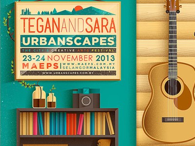 Tegan Sara Urbanscapes corner illustration tegansara vector vintage