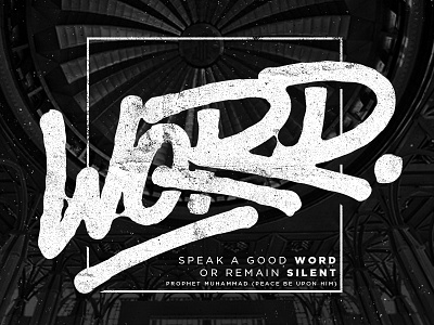 WORD™ doodle letters type typo typography vector word