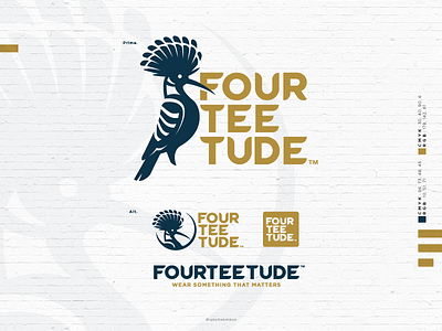 Fourteetude® brand branding clothing icon kuala lumpur logo logomark logotype malaysia vector