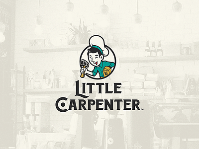 Little Carpenter branding food logo malaysia mark restaurant