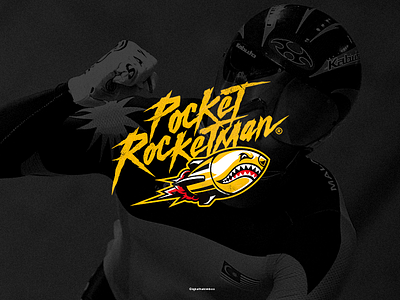 Pocketrocketman® cycling egames emblem esport game gaming icon logo logomark malaysia olympic rocket seagames sports sports logo