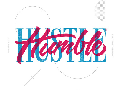 Humble Hustle kualalumpur lettering malaysia type typography