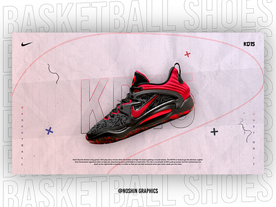 NIKE KD15! branding design graphic design nike photoshop poster design shoes typography