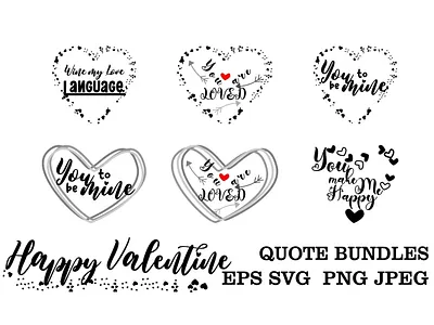 Valentine Bundles 2023 3d animation app baby branding bundles craft darling design graphic design honey illustration logo love quotes sweetheart ui valentine vector