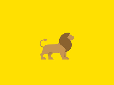 Lion adobe adobe illustrator animal creative creativity design digital art drawing flat design gradient graphic design graphics illustration illustrator logo logo type minimal photoshop pictogram vector