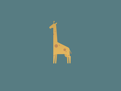 Giraffe adobe adobe illustrator animal creative creativity design digital art drawing flat design gradient graphic design graphics illustration illustrator logo logo type minimal photoshop pictogram vector