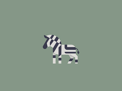 Zebra adobe adobe illustrator animal creative creativity design digital art drawing flat design gradient graphic design graphics illustration illustrator logo logo type minimal photoshop pictogram vector