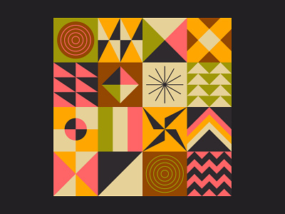 Geometric Pattern Bundle abstract background cover design geometric grid illustration paper pattern shape square