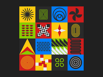 Geometric Pattern Graphics Shapes