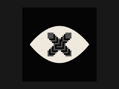 Soviet Crypto Punk #1 abstract art crypto design eye flat geometric logo nft shape