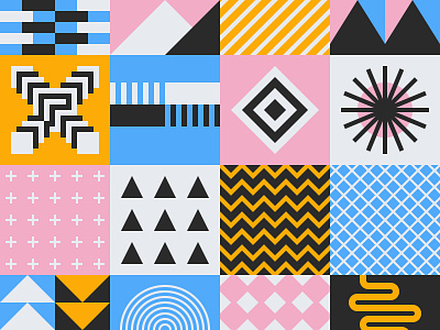 Seamless Geometric Pattern Bundle