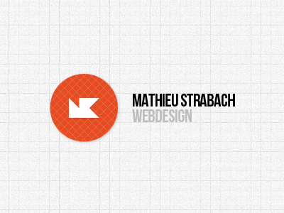 Identity 2 bebas circle geometrical identity logo logotype orange square