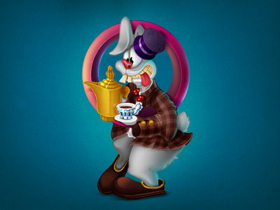 Crazy Rabbit animal game art item