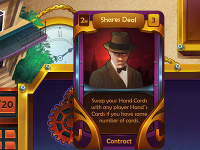Design for a card game card cards character game design ui