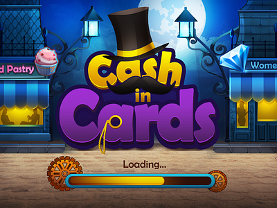 Splash Screen game design game screen loading bar loading screen logo design splash screen ui