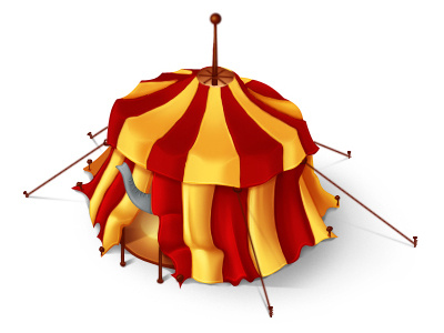 Circus art building game