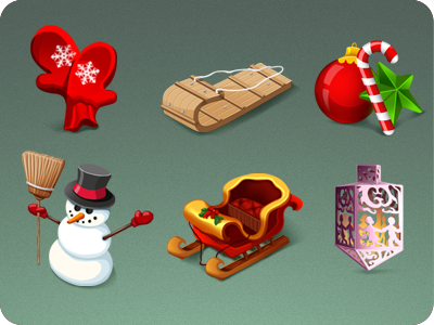 Holiday Stuff christmas holiday icons winter