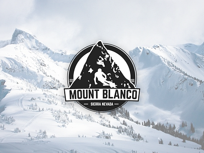 Ski Mountain Logo - Daily Logo Challenge Day 07 daily logo challenge logo monogram mountain ski typography
