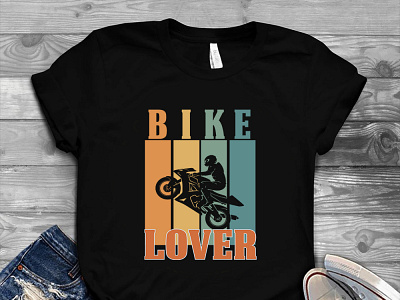 Motorbike Lover T-shirt Design