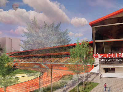 SPORTS COMPLEX IN GULBENE | COMPETITION PROJECT