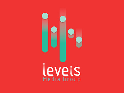 Levels - Media Company Concept Logo adobeillustrator branding design graphic design illustration logo typography vector
