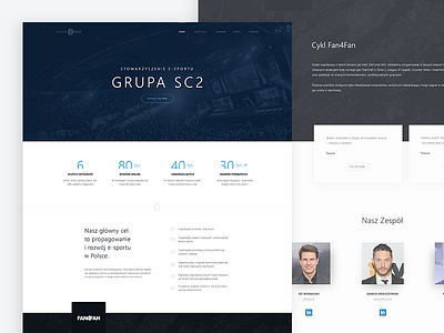 Grupa SC2 Landing Page