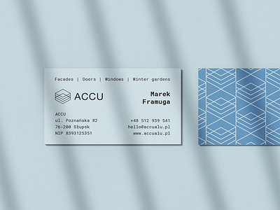 Accu branding design distribution industry logo logodesign logotype minimal windows