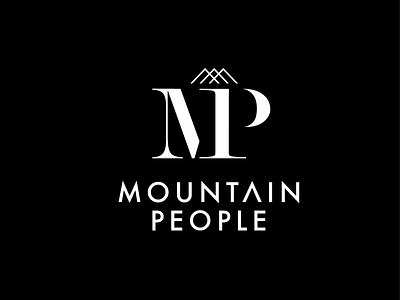 MP monogram logo branding clean design flat highend icon identity lettering logo minimal modern monogram mountain mp mp monogram premium serif serif monogram type vector