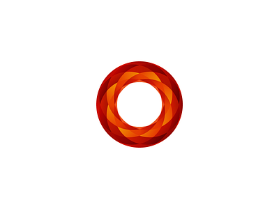 Red weaves circle logo