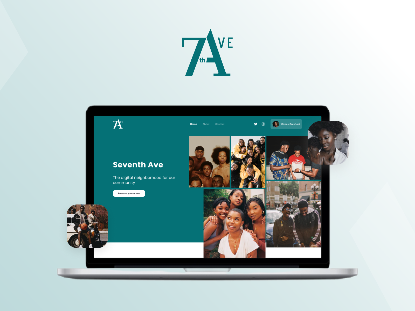 7th Ave Website Design by AJ Menendez for Black Lotus Ventures on Dribbble